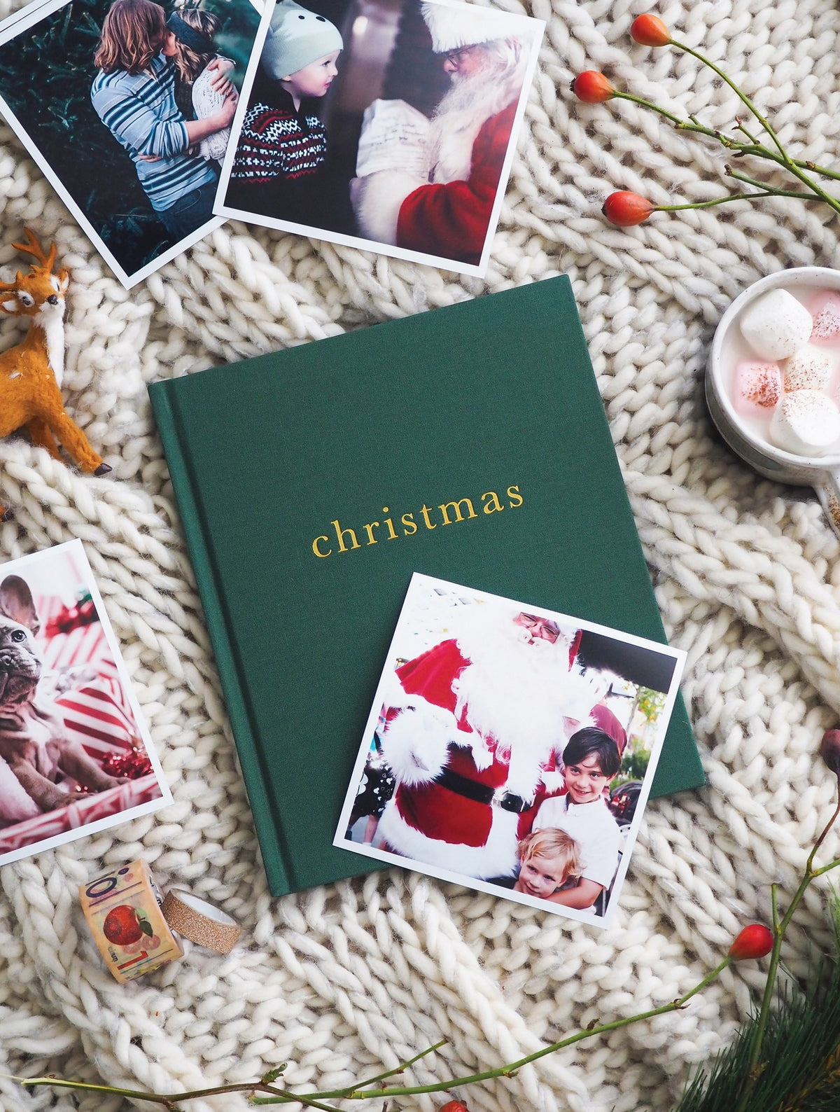 Family Christmas Book | Green