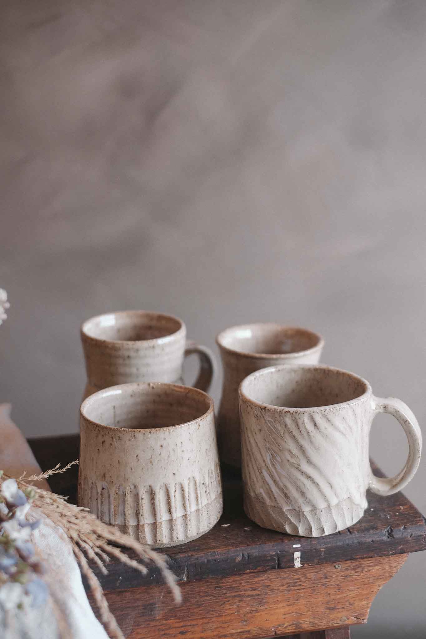 Handmade Ceramic Mug | Cream