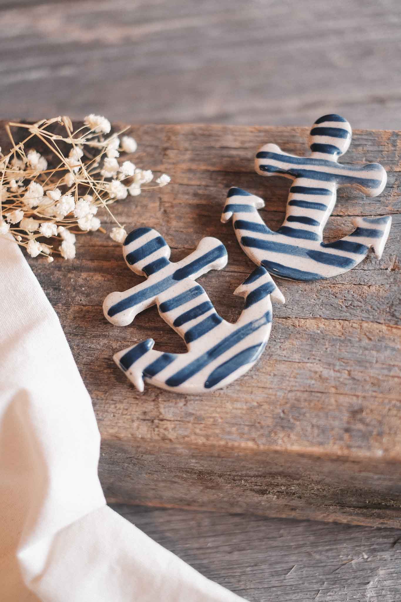 Anchor | Handmade Ceramic Fridge Magnet