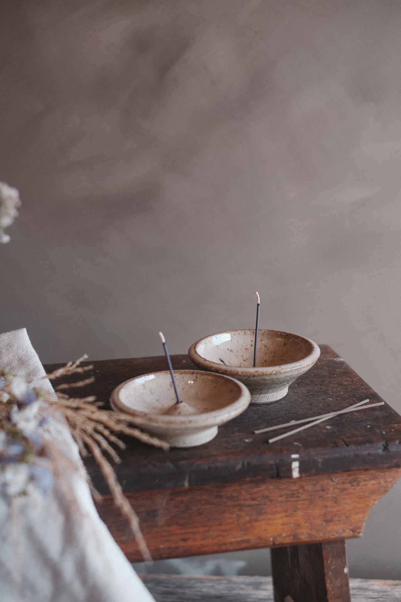 Incense Dish | Cream