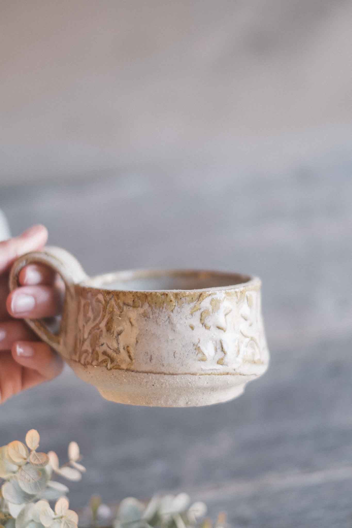 Handbuilt Ceramic Mug 2 — Pattern