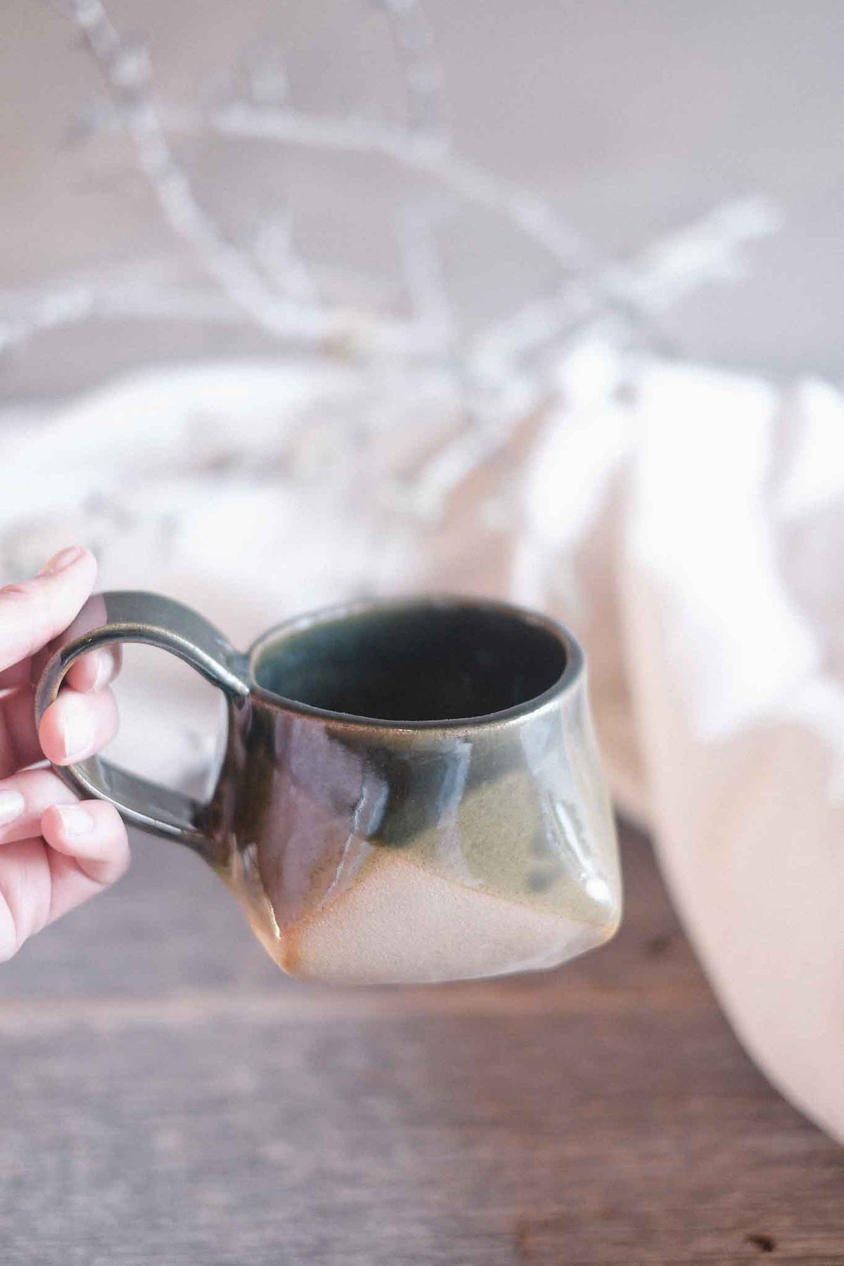 The Folded Mug — Jade