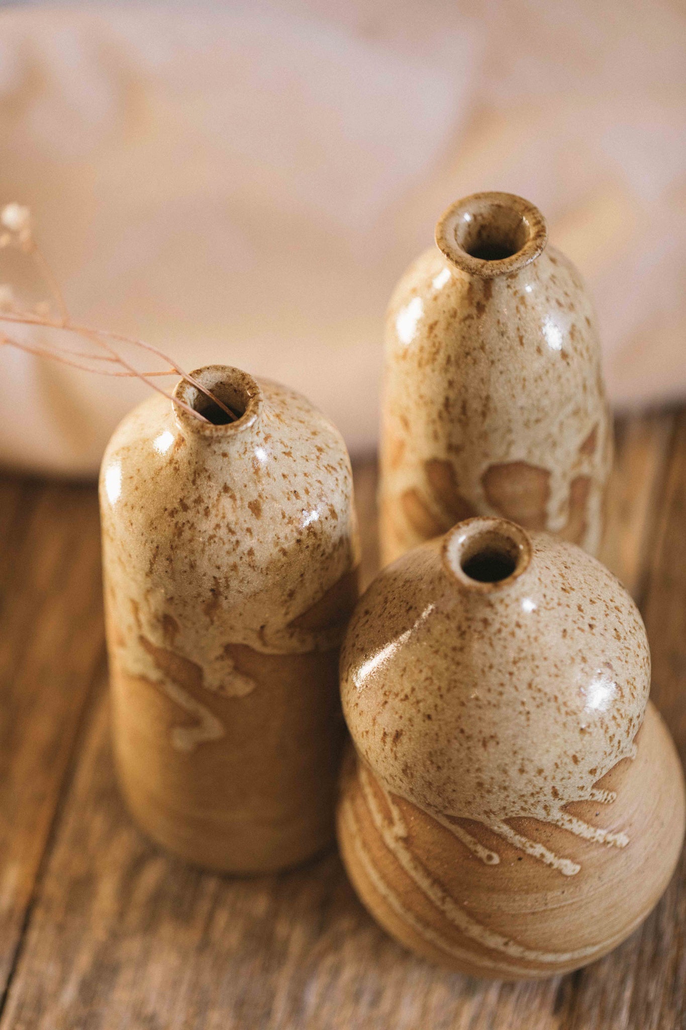 Wild Clay Tall Bud Vase