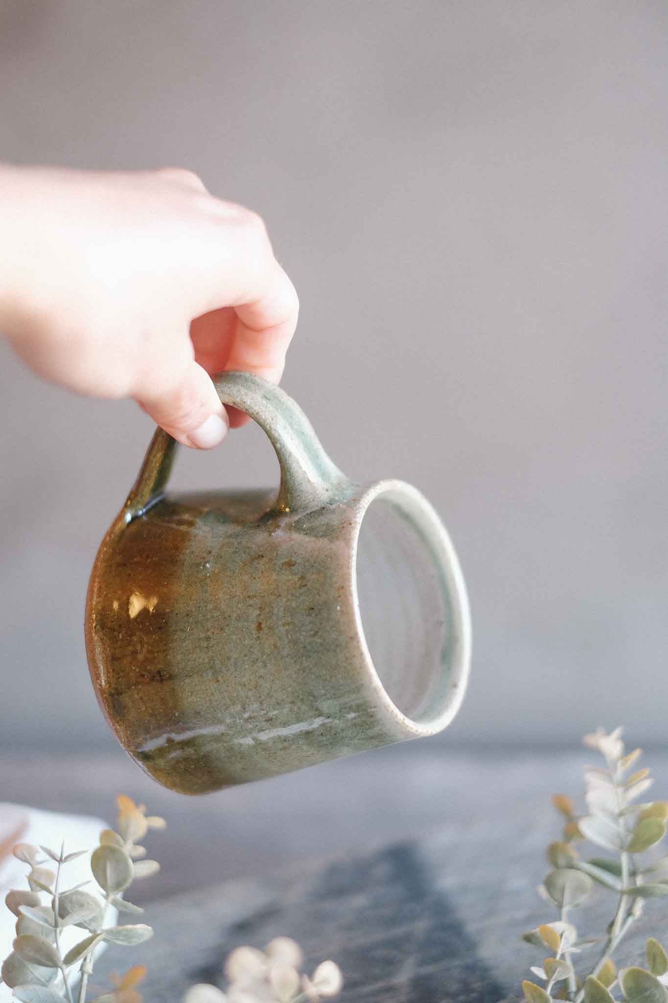 Handmade Mug — Wheel Thrown — Jade 2