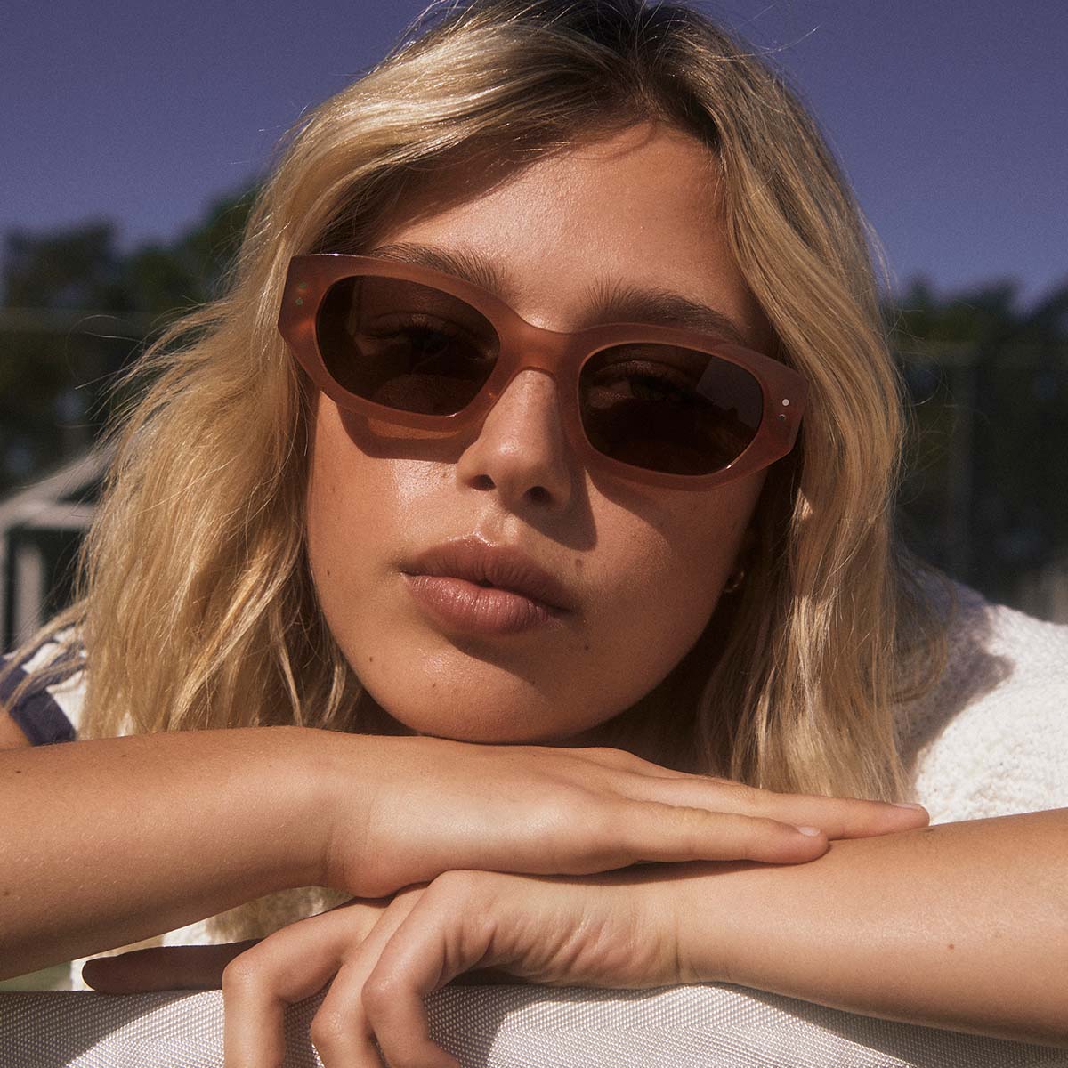 Luna Sunglasses - Rose