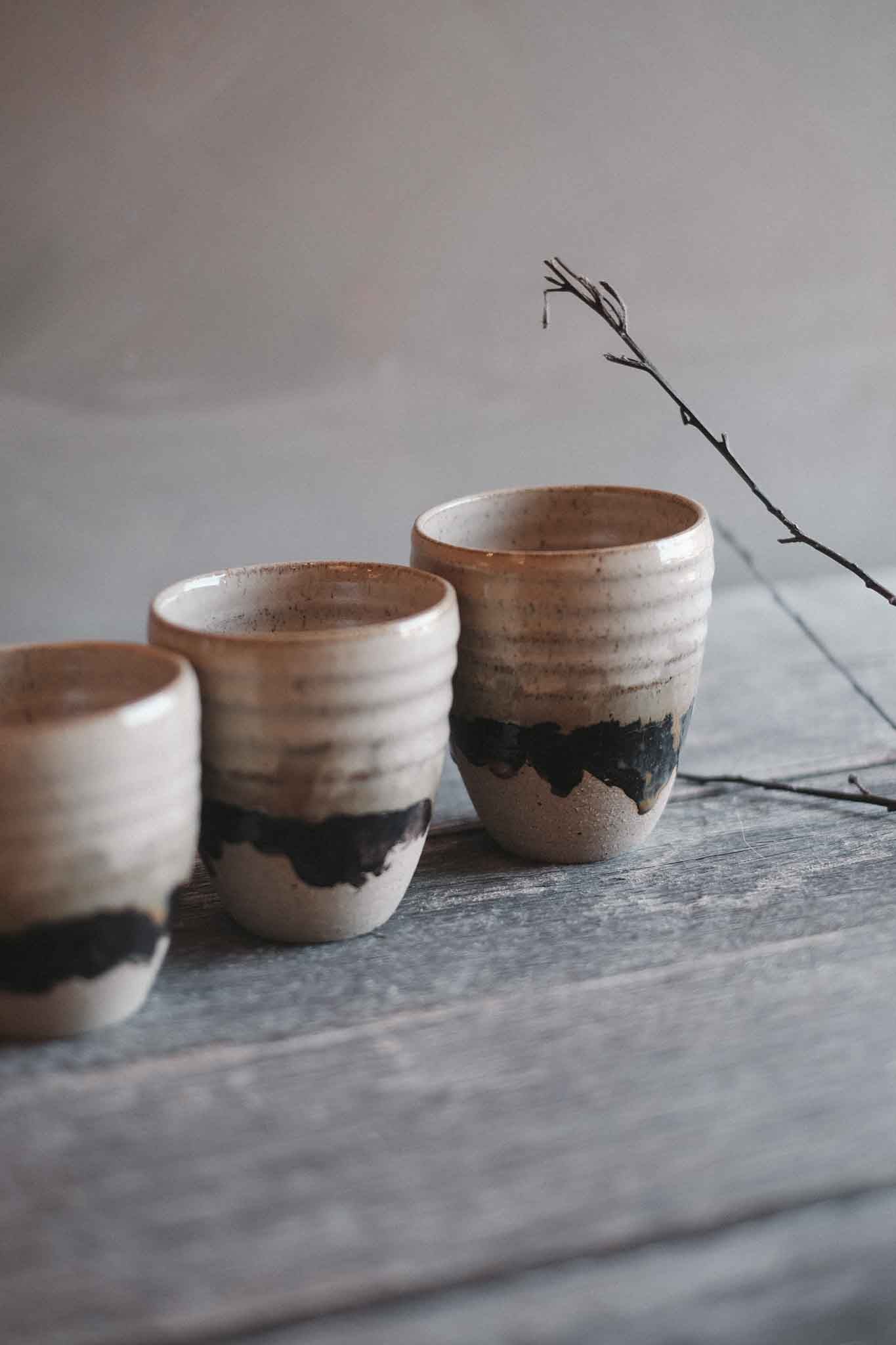 Landscape Series Latte Cup | Black