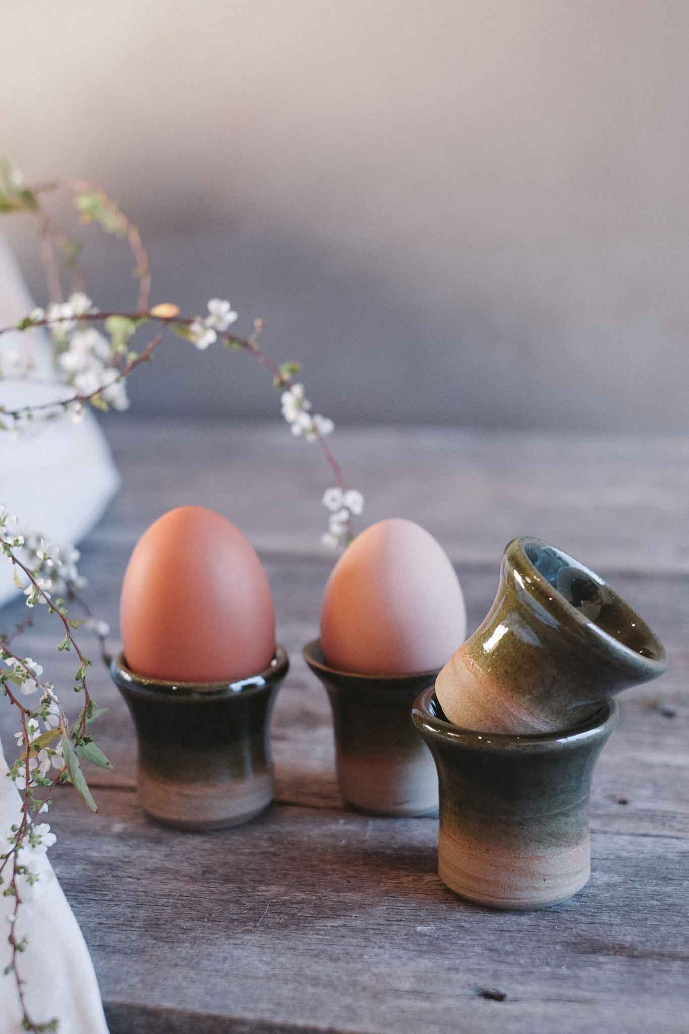 Ceramic Egg Cup — Jade