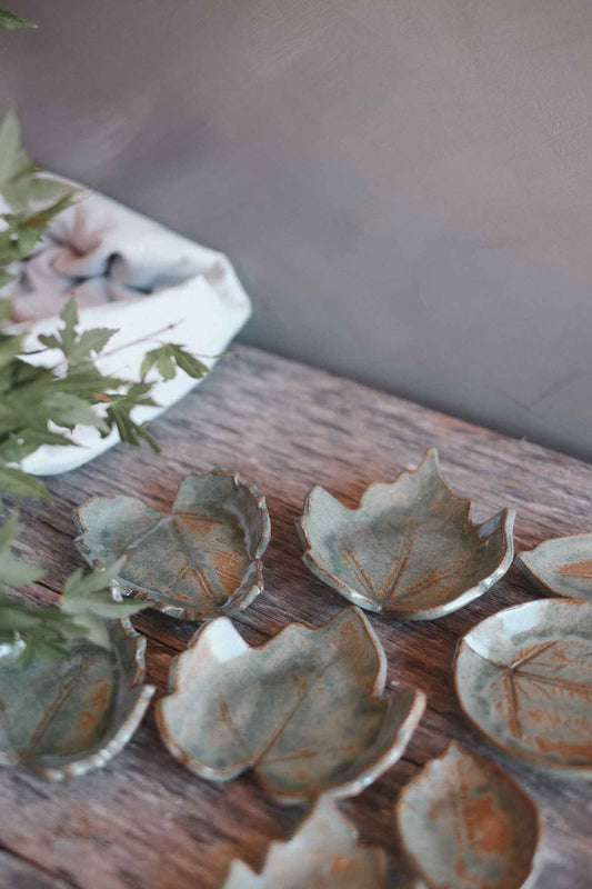 Sage Leaf Trinket Dish | Medium