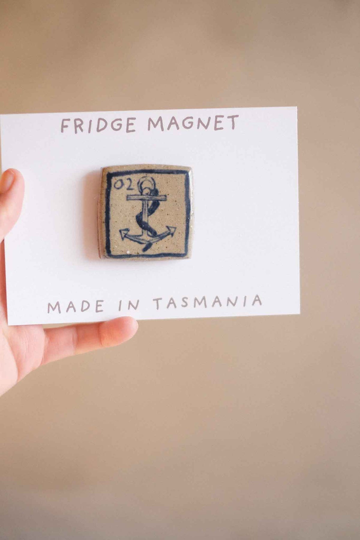 Postage Stamp Fridge Magnet