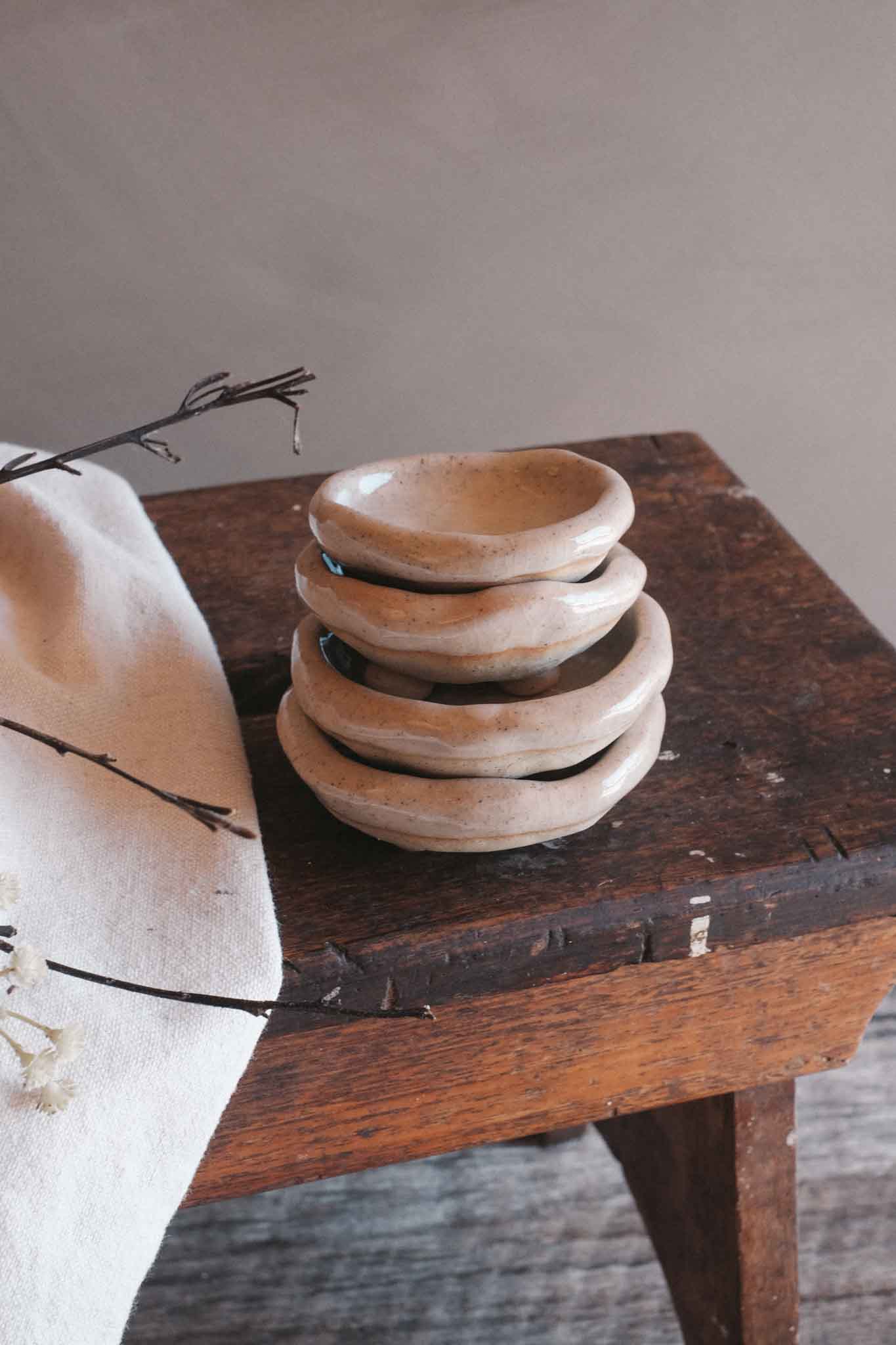 Wabi Sabi Dish | Crackle Glaze