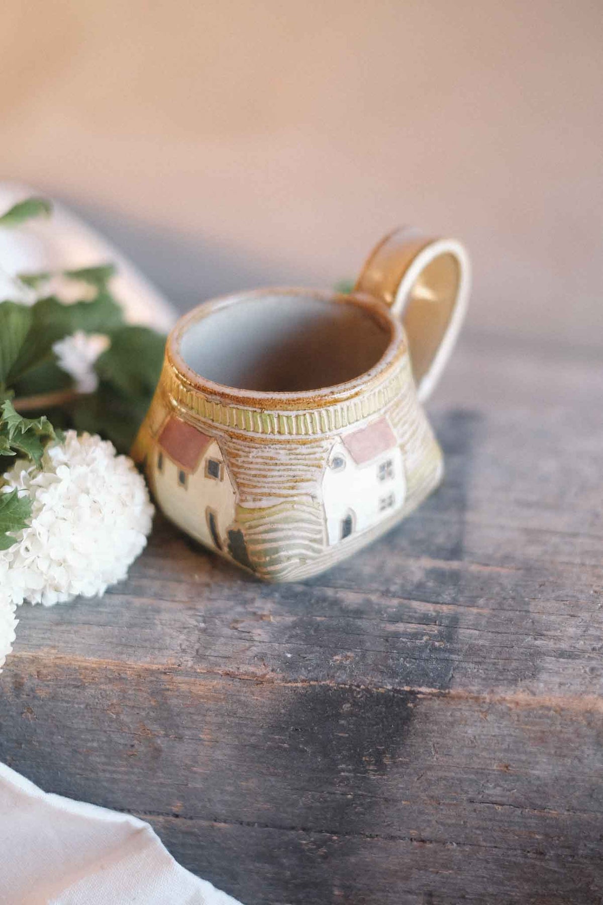 Tuscan Houses Mug – Jane Chapman Collaboration – 300ml