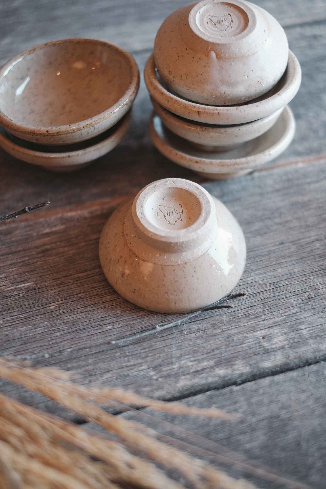 Small Wild Clay Condiment Bowl