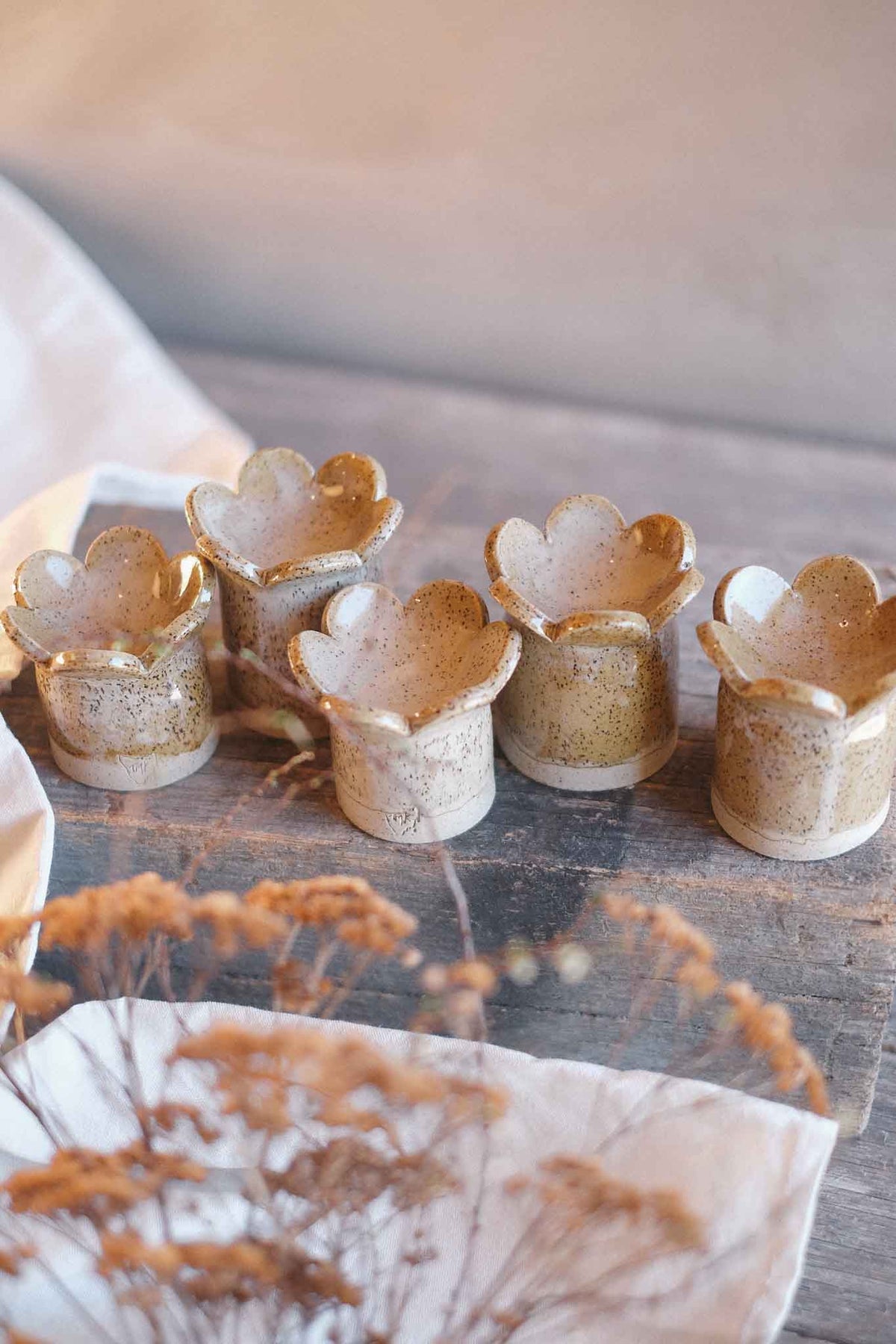 Tealight Candle Holder – Binalong Bay Glaze