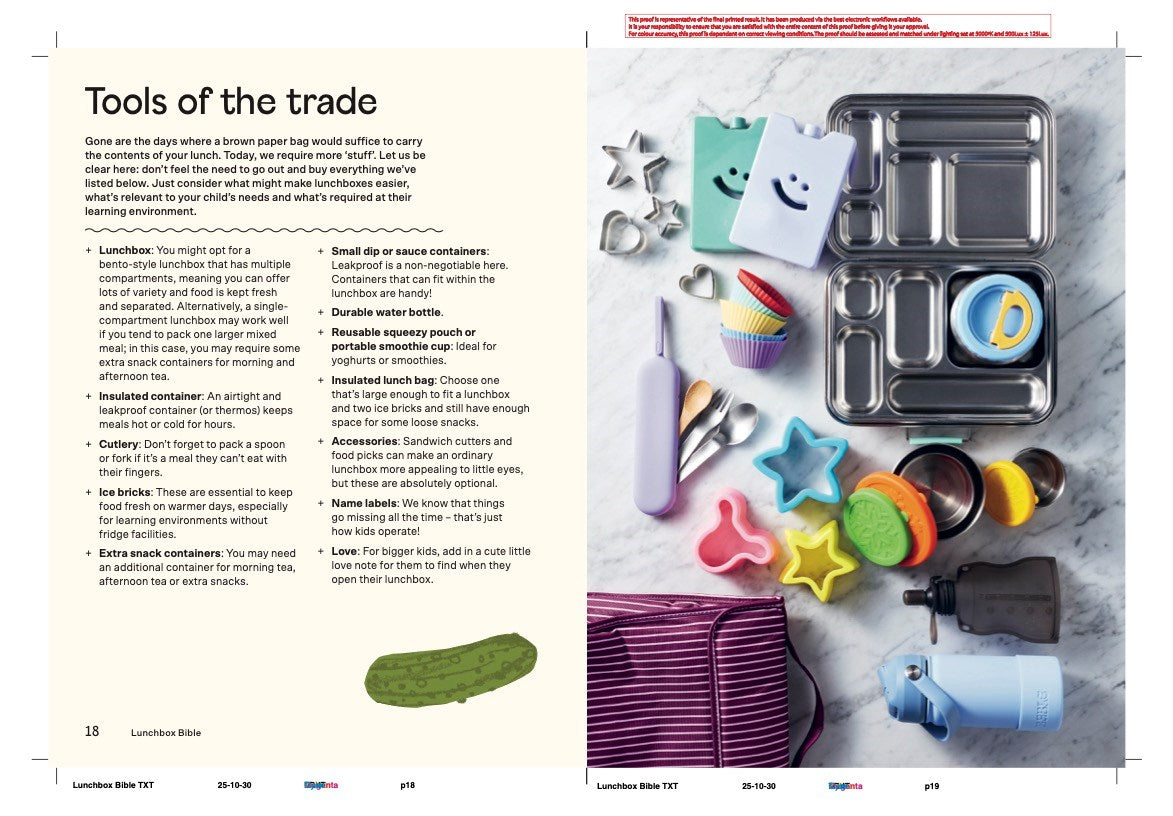 Lunchbox Bible Your Go-to Guide for Building a Balanced Lunchbox By Julia Tellidis and Lauren Skora