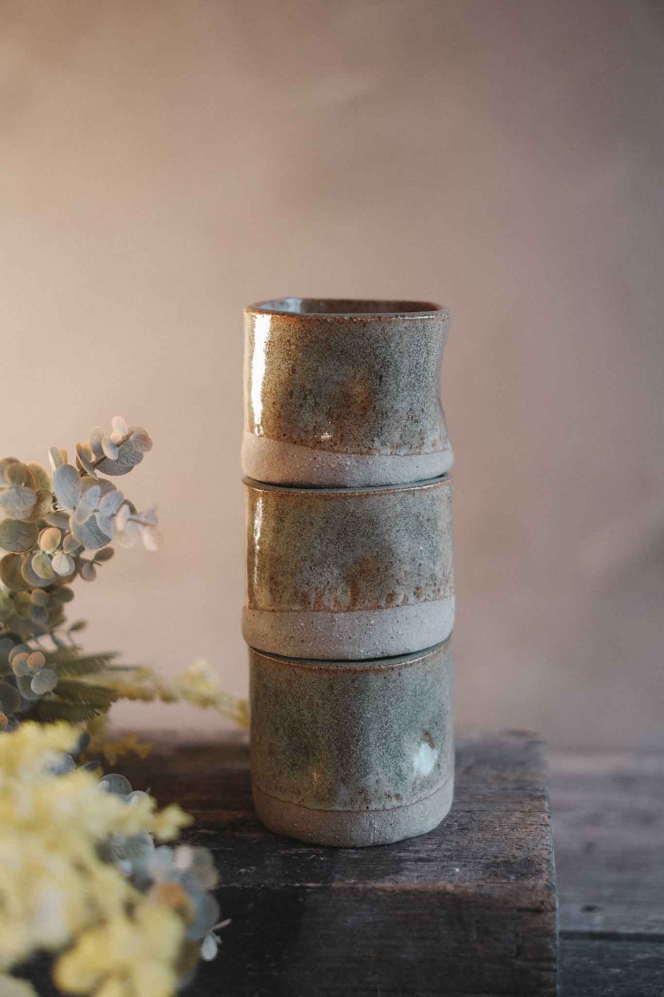Wabi Sabi Latte Cup — Sage