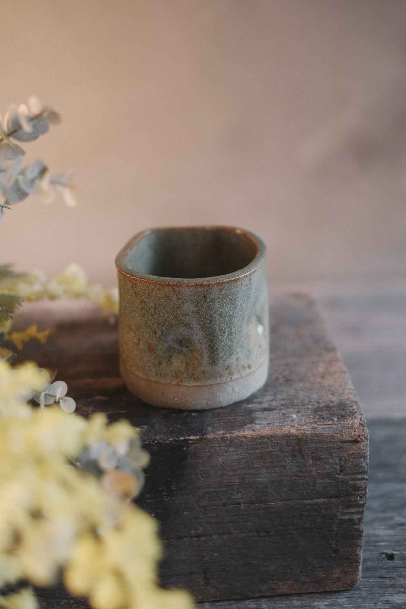 Wabi Sabi Latte Cup — Sage
