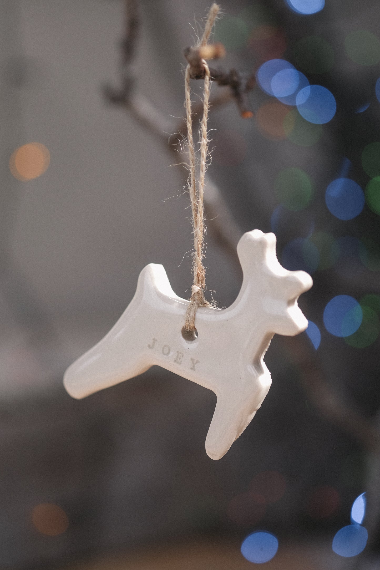 Personalised Ornament | Reindeer