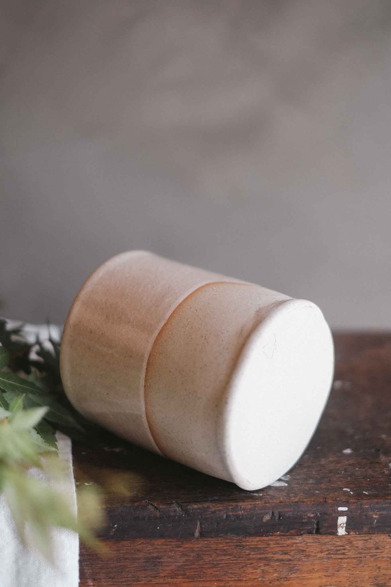 Snowflake Crackle Kitchen Utensil Holder/Vase