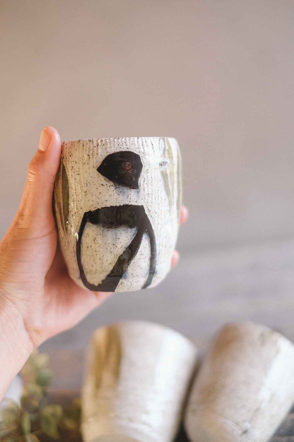 Magpie Latte Cup — Jane Chapman Collaboration