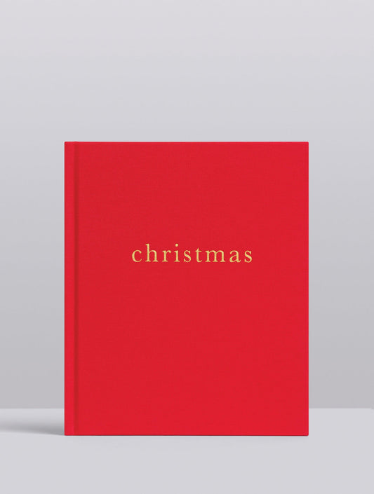 Family Christmas Book | Red