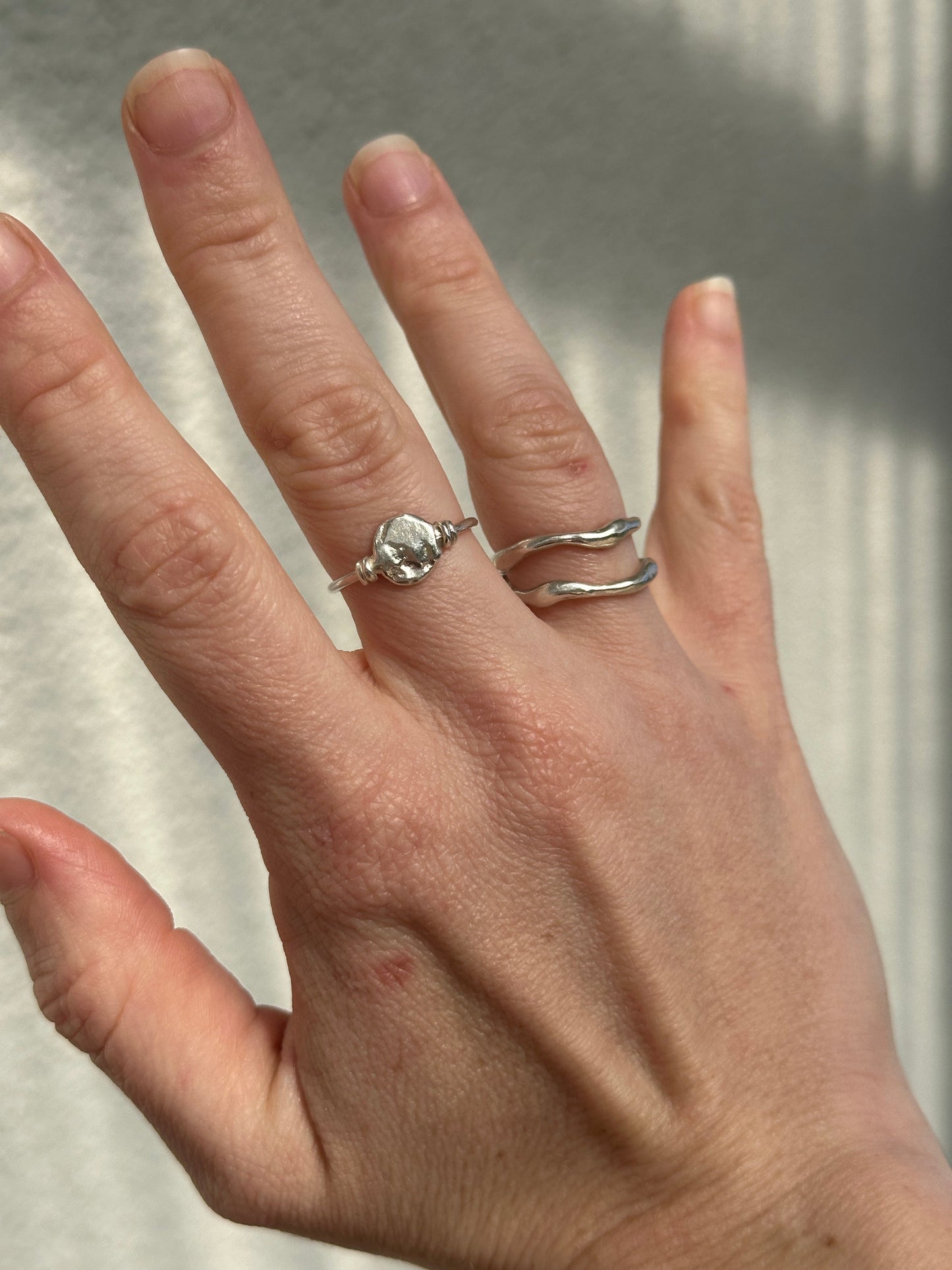 Ripple Ring | Sterling Silver