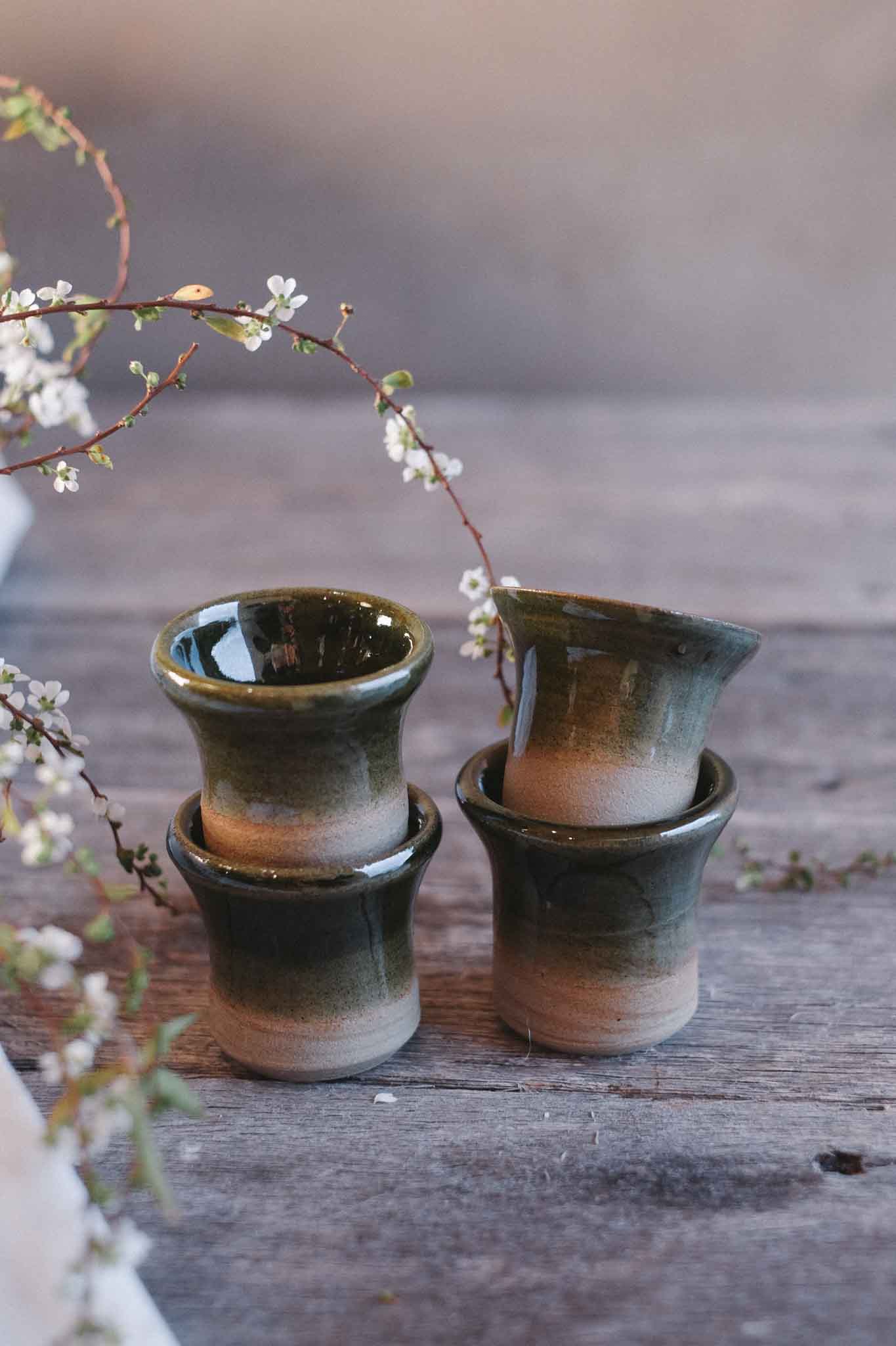 Ceramic Egg Cup — Jade