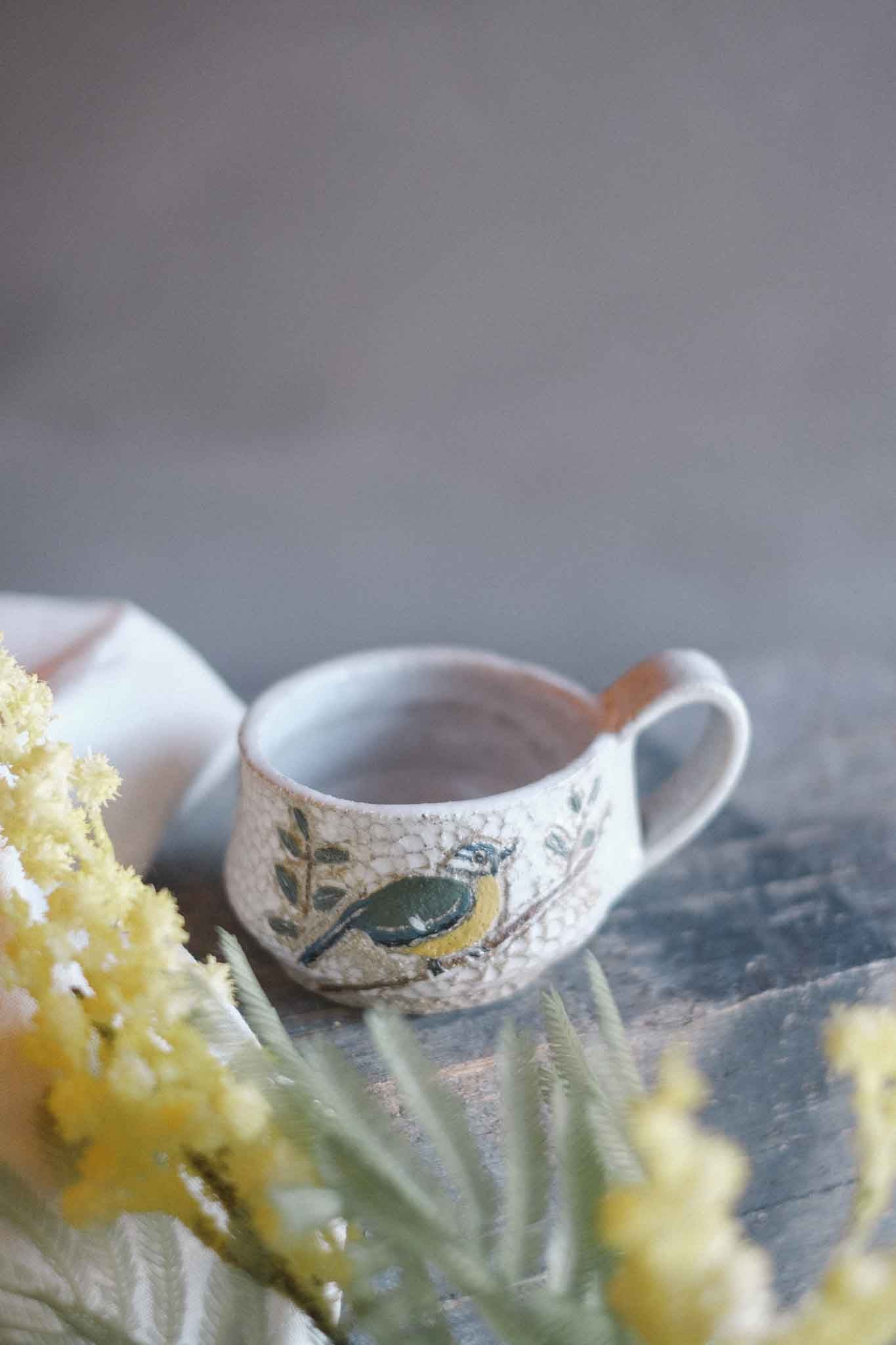 Blue Tit Mug – Collaboration with Jane Chapman