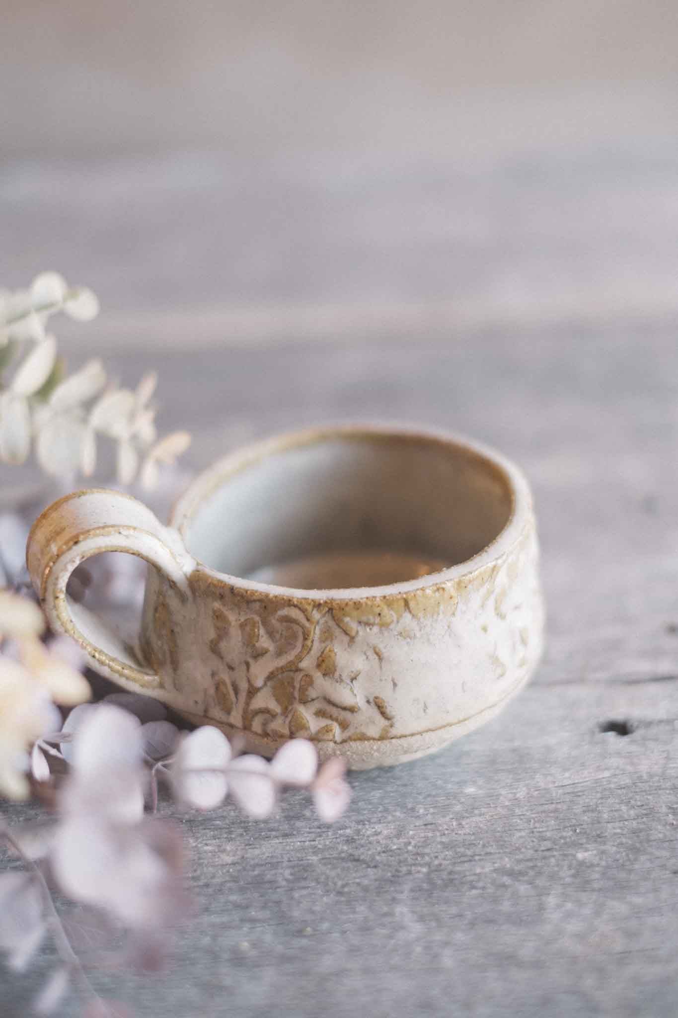 Handbuilt Ceramic Mug 2 — Pattern