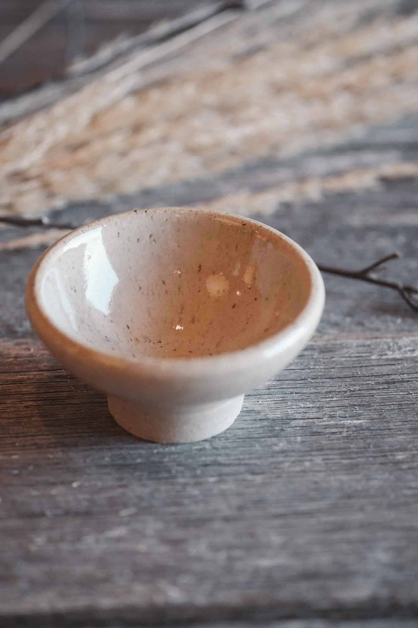 Small Wild Clay Condiment Bowl