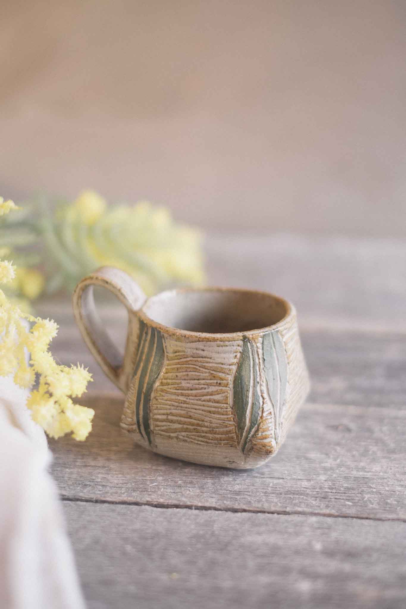 Carved Kookaburra Mug — Jane Chapman Collaboration