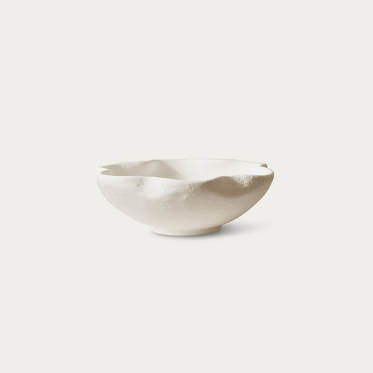 Clementine Bowl | Small | White Unglazed