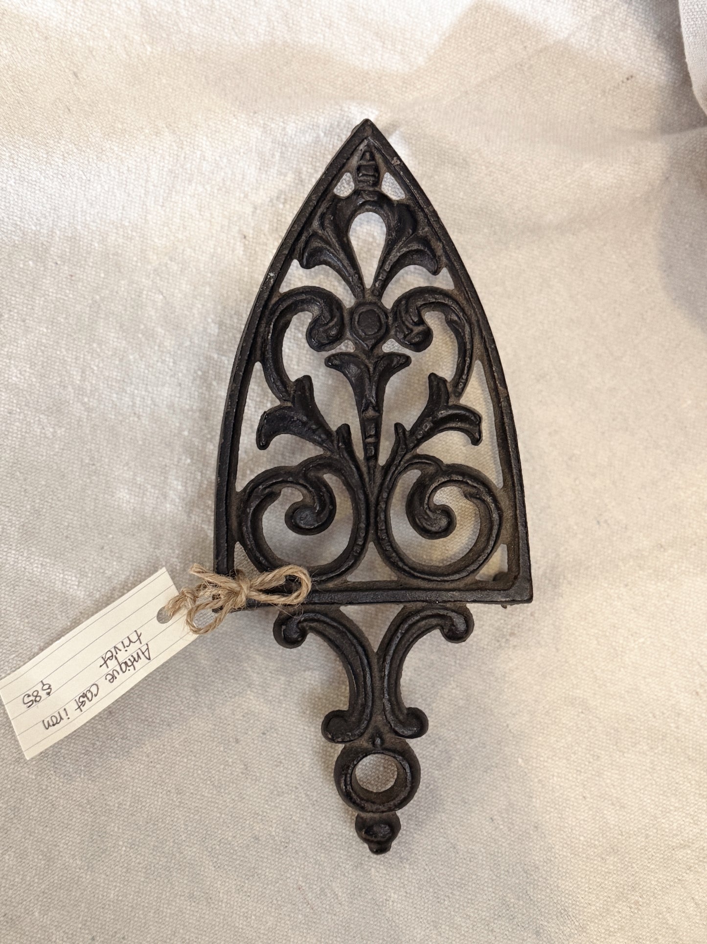 Antique Cast Iron Trivet