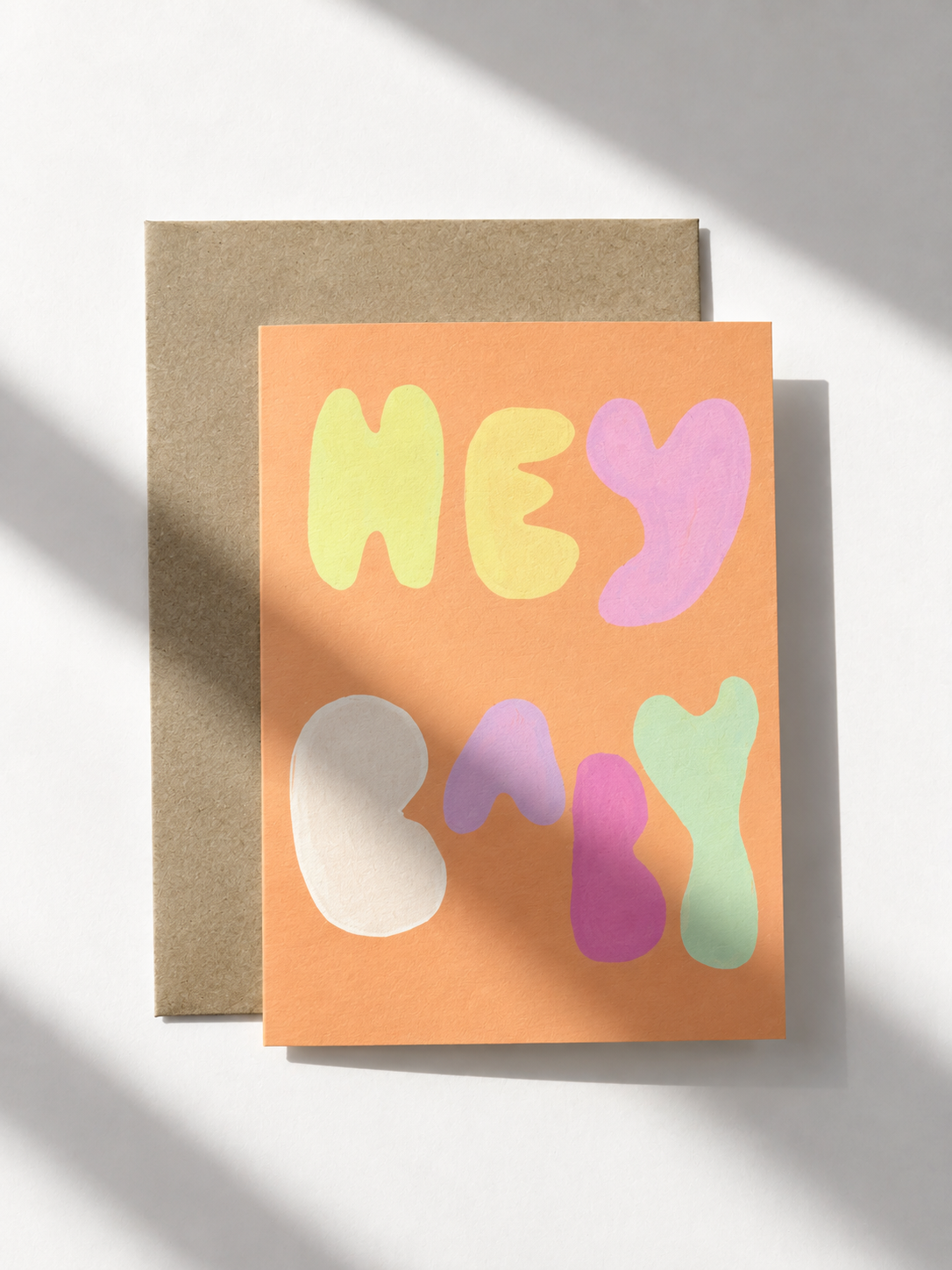Hey Baby Greeting Card