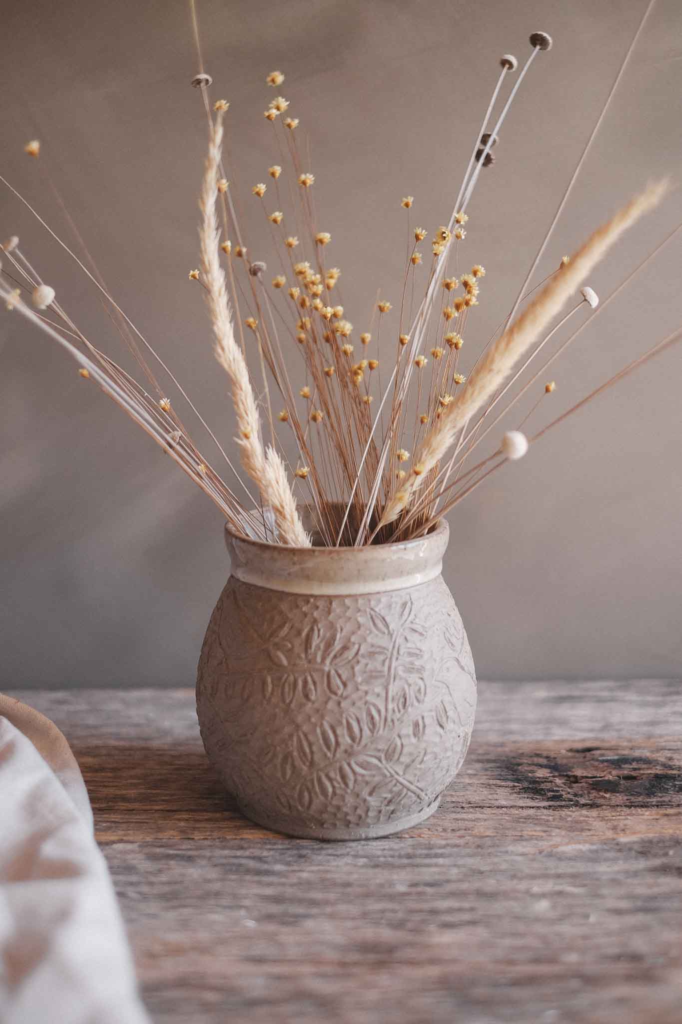 Moon Jar with Carved Bird — in collaboration with Jane Chapman