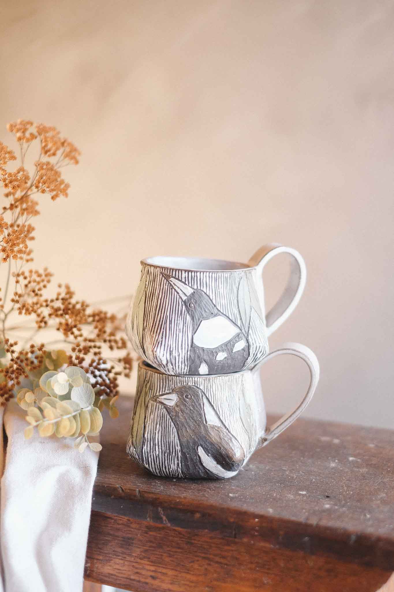 Magpie Mug — Jane Chapman Collaboration — 300ml