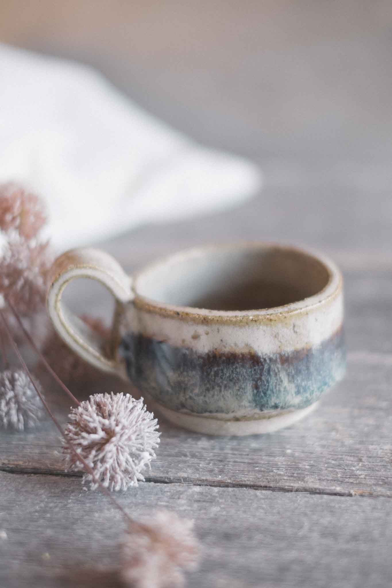 Handbuilt Ceramic Mug — Ember
