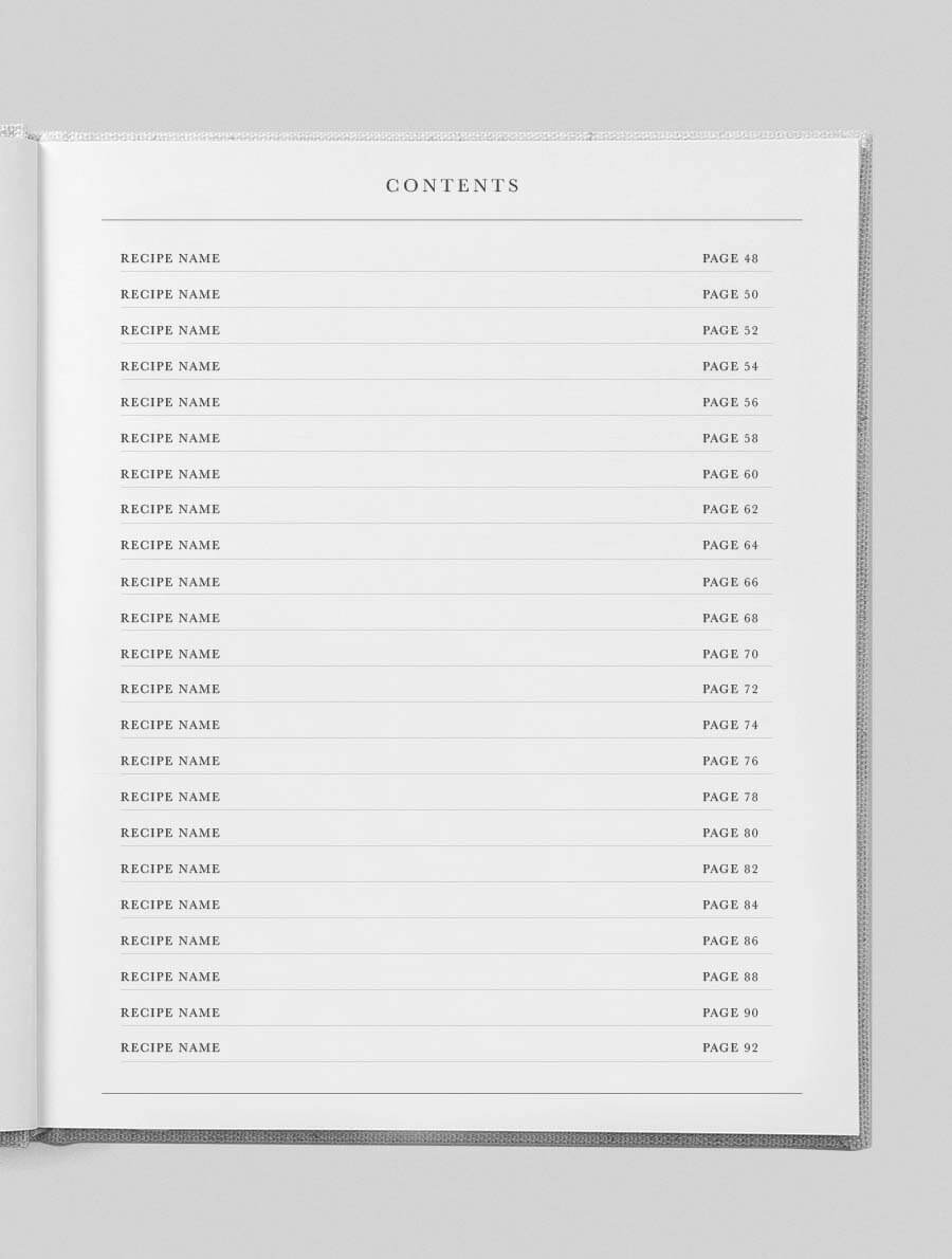 Recipes Journal | Green