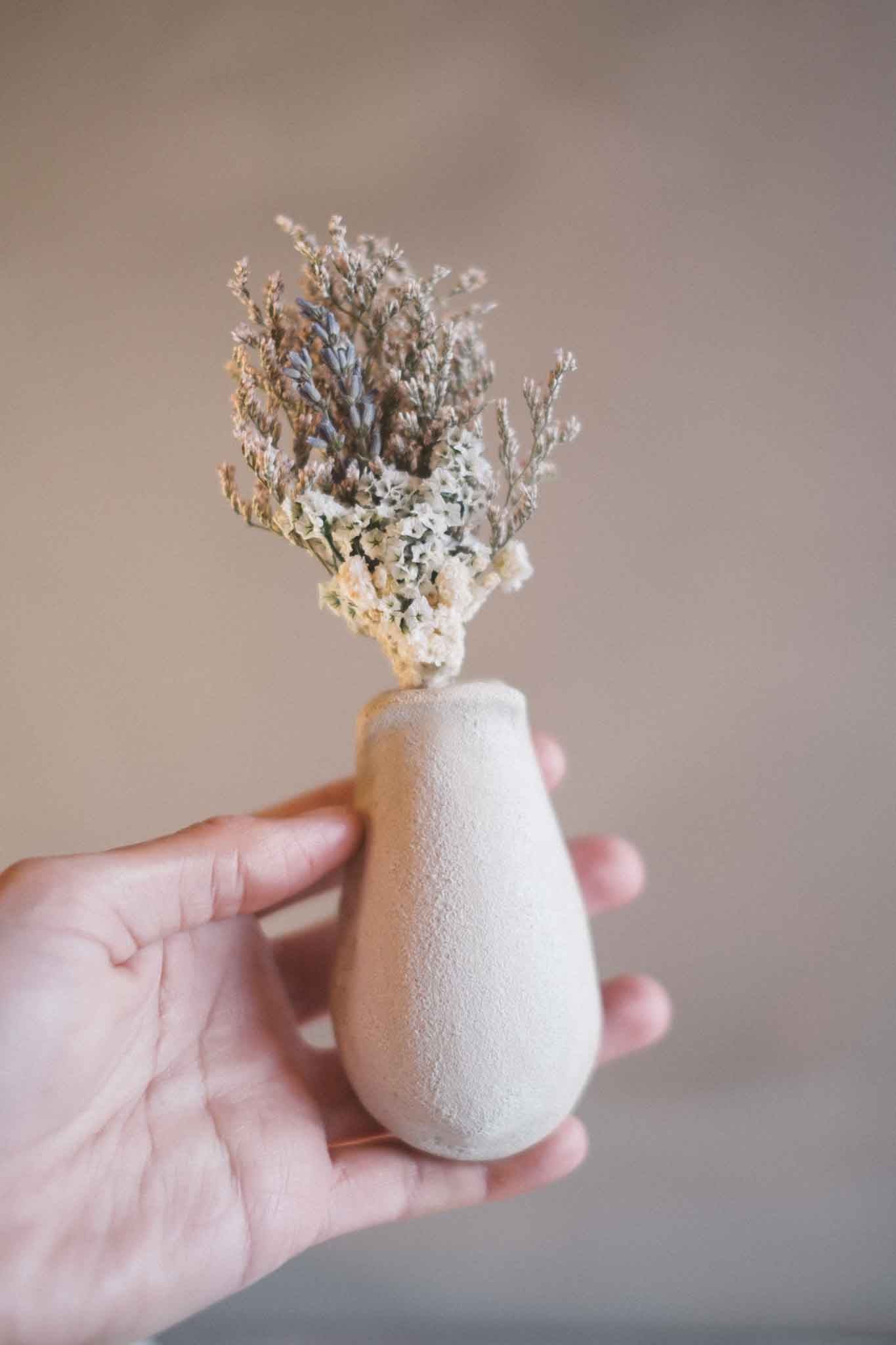 Magnetic Tiny Vase — Crater Glaze