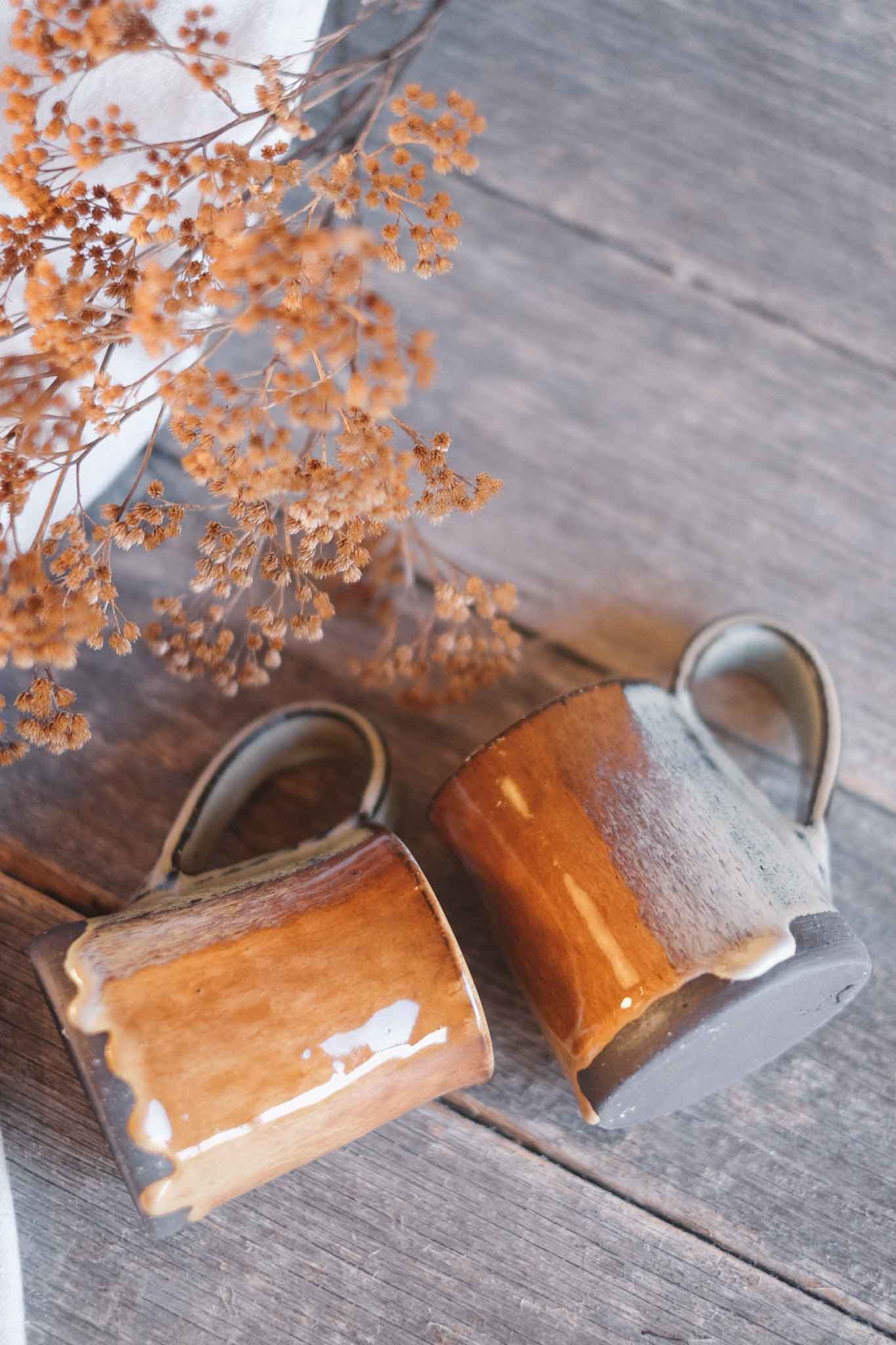 Lichen Black Clay Mug – 300ml