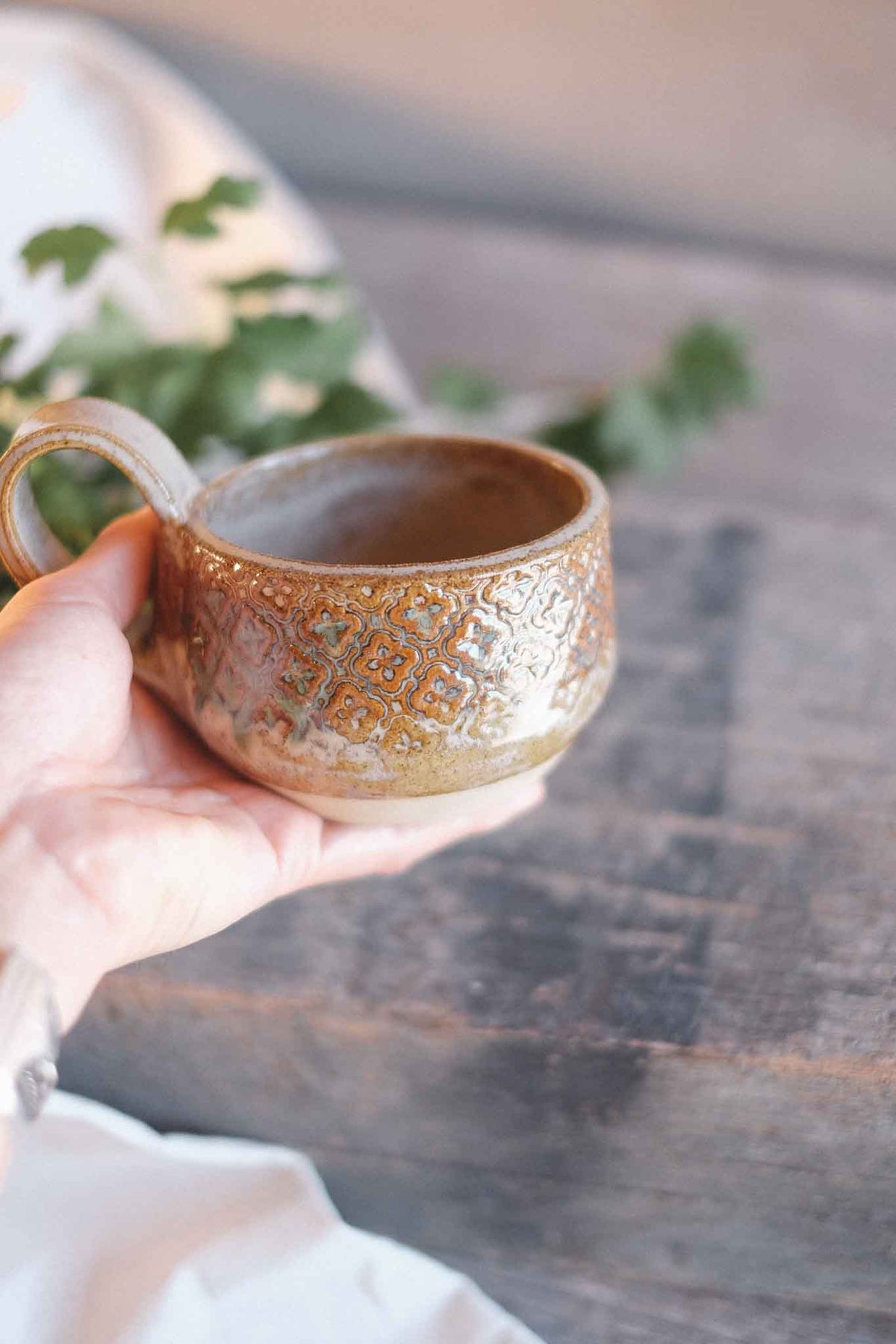 Teacup – Seaweed Glaze – 250ml