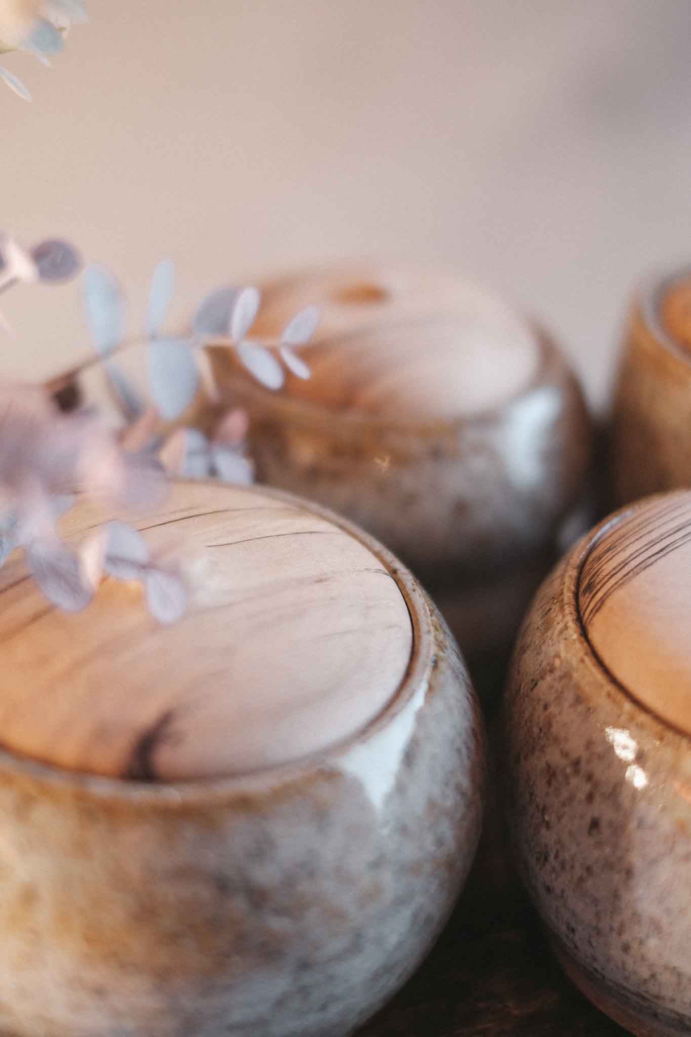 Ceramic Jar with Blackheart Sassafras Lid — Medium