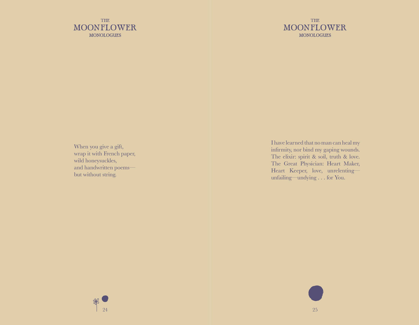 The Moonflower Monologues