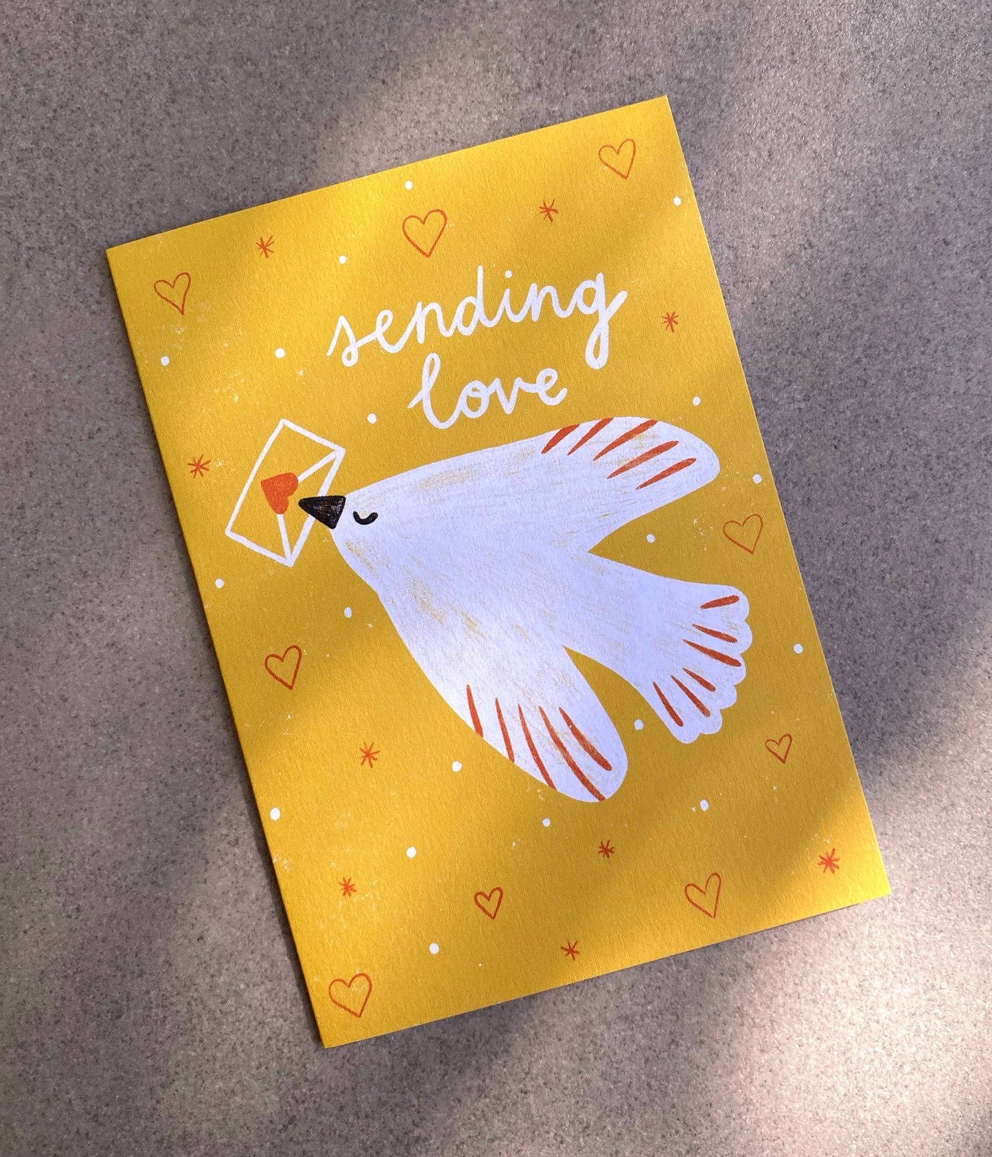 Sending Love Card - Sympathy Greeting Card | Support | Loss