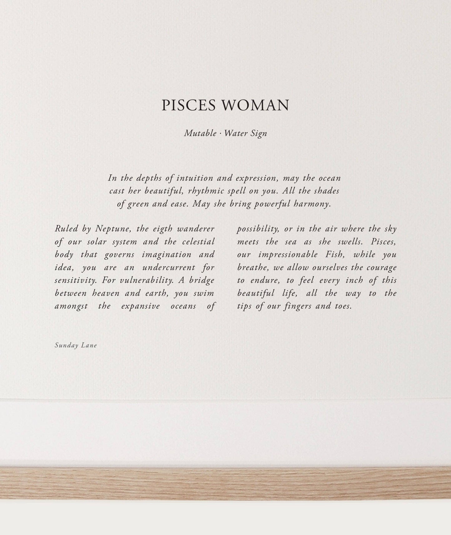 Pisces 05: A4 Print