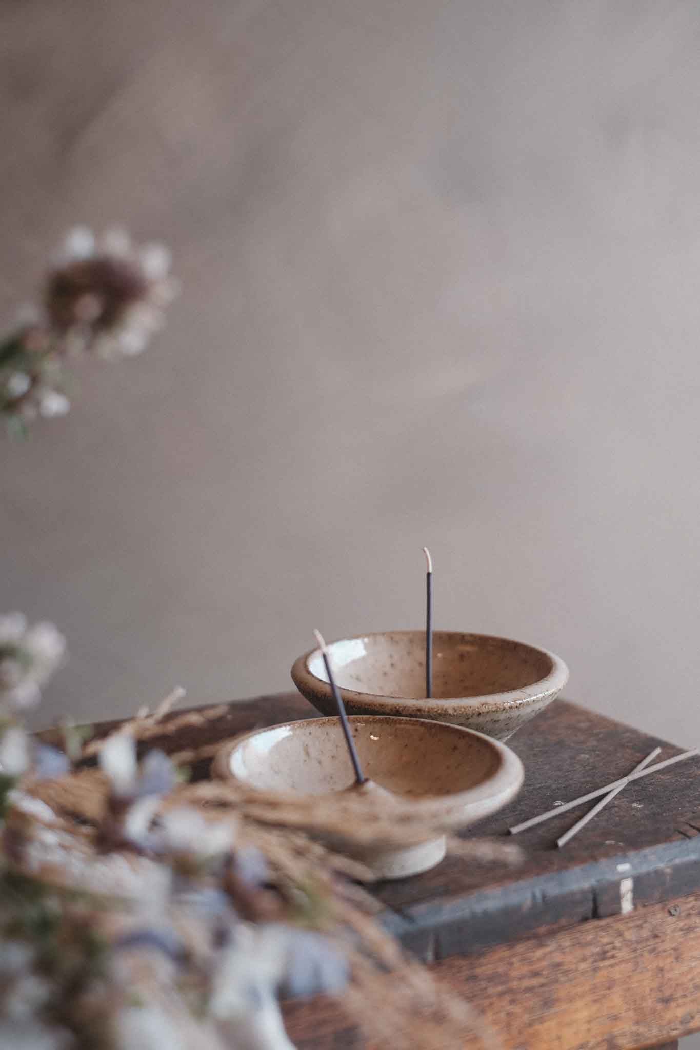 Incense Dish | Cream