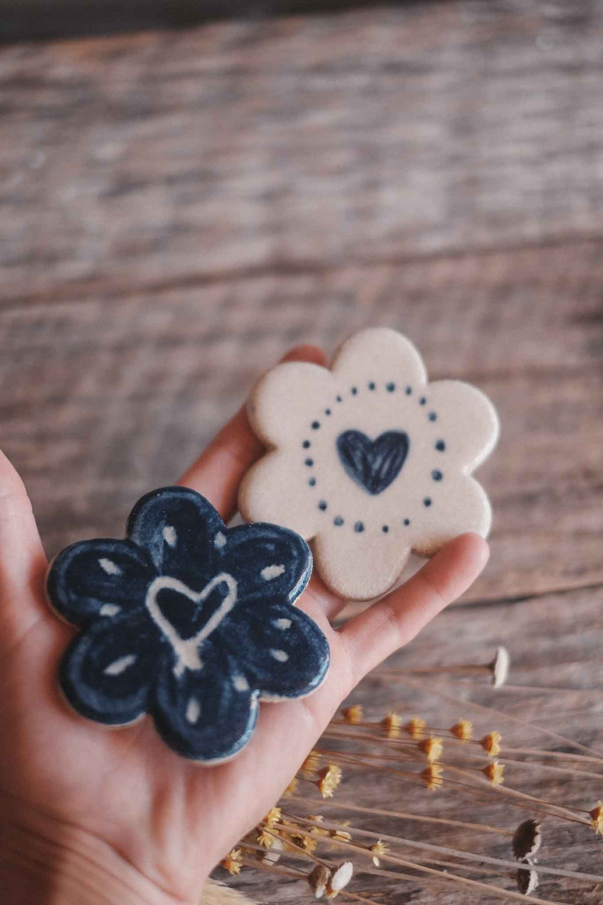 Flower | Handmade Ceramic Fridge Magnet