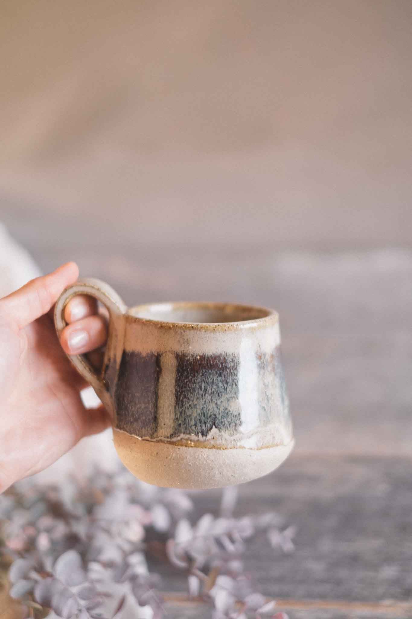 Handbuilt Ceramic Mug — Ember