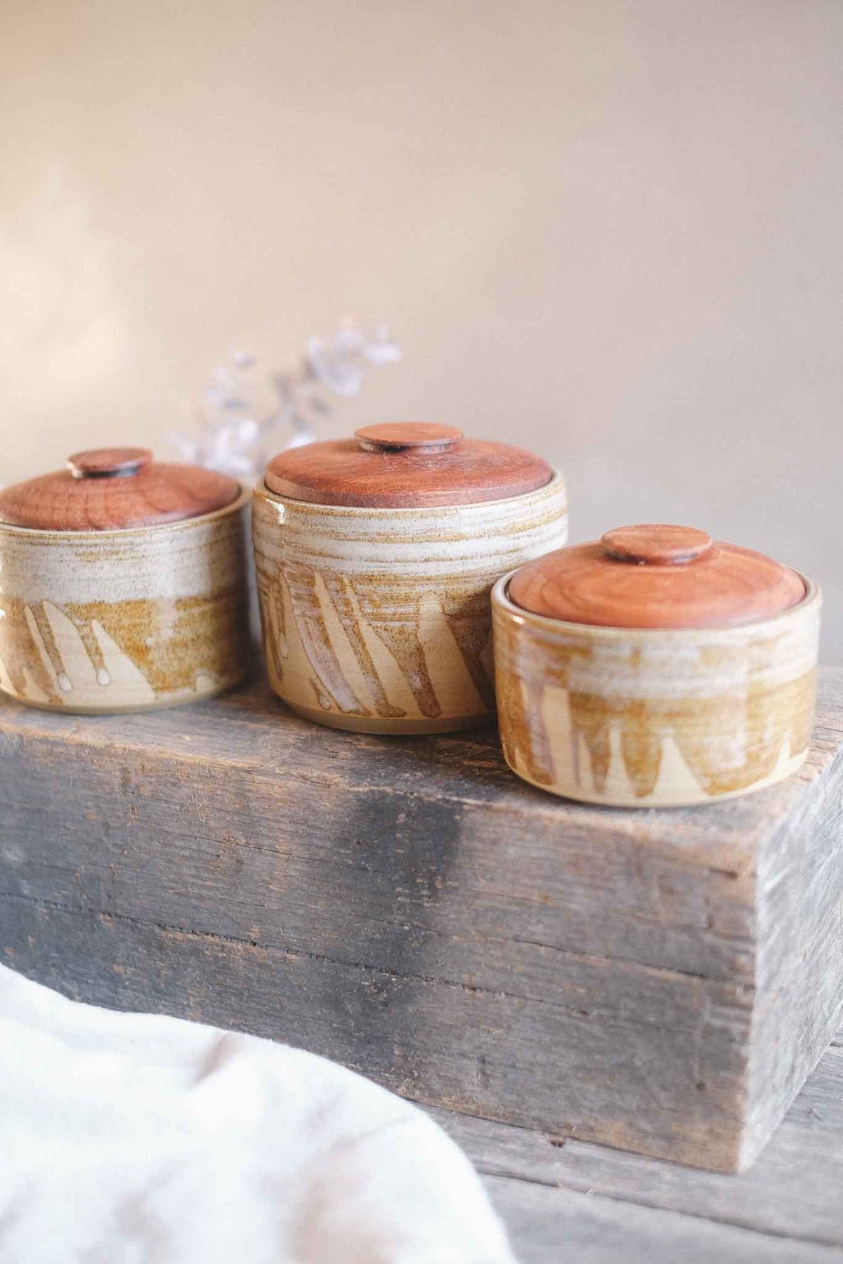 Jar with Blackwood Lid — Small