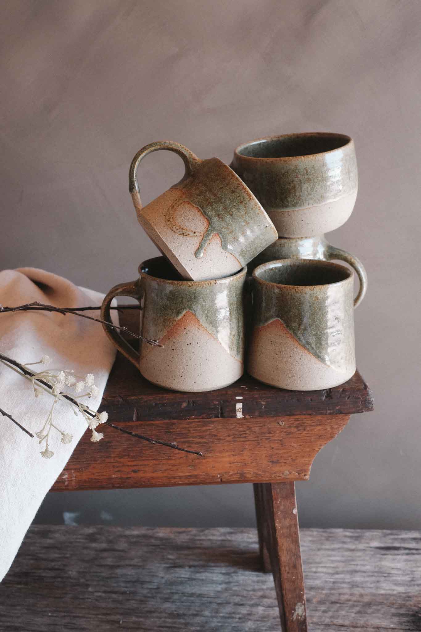 Handmade Ceramic Mug | Sage