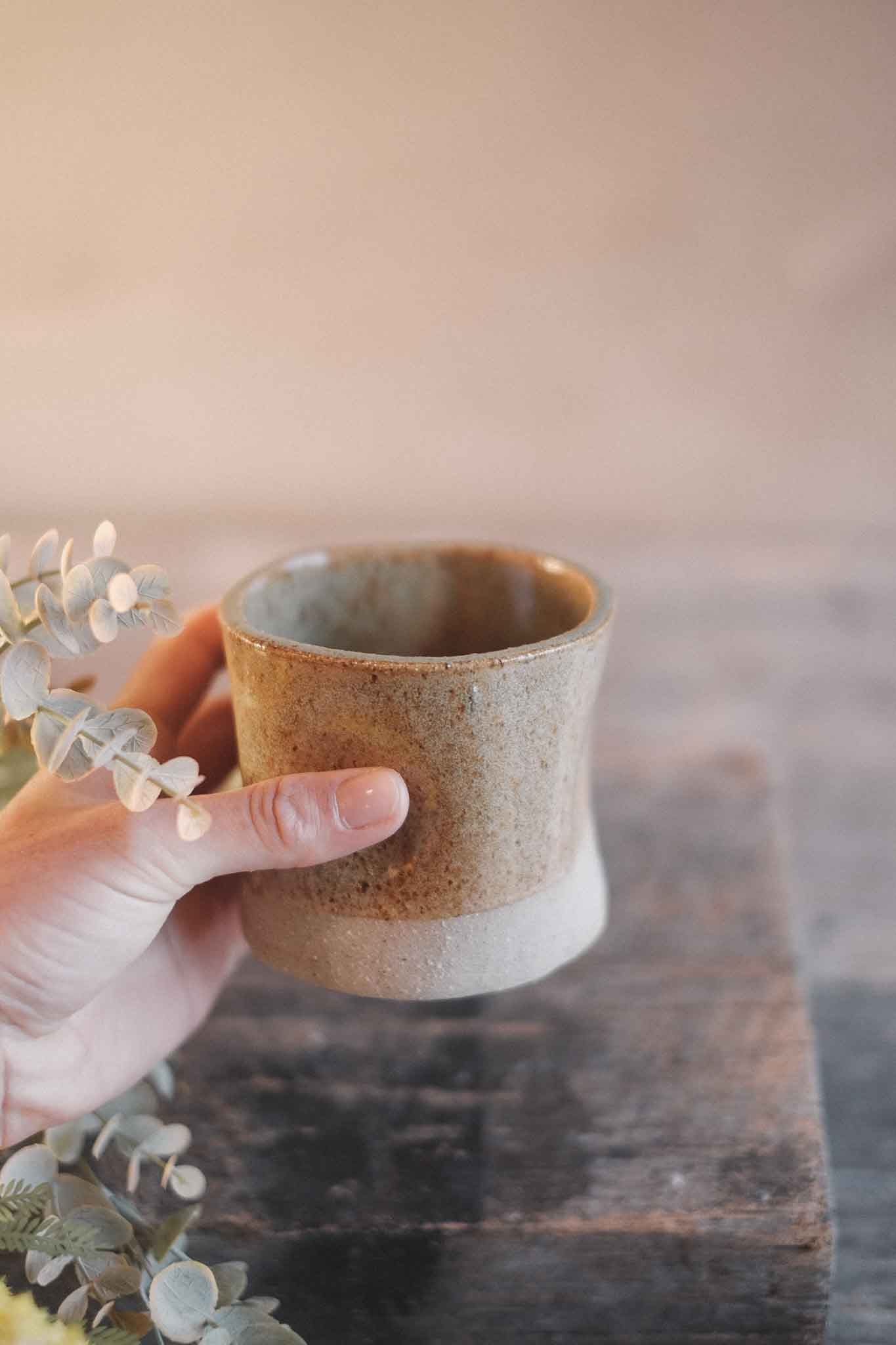 Wabi Sabi Latte Cup — Sage